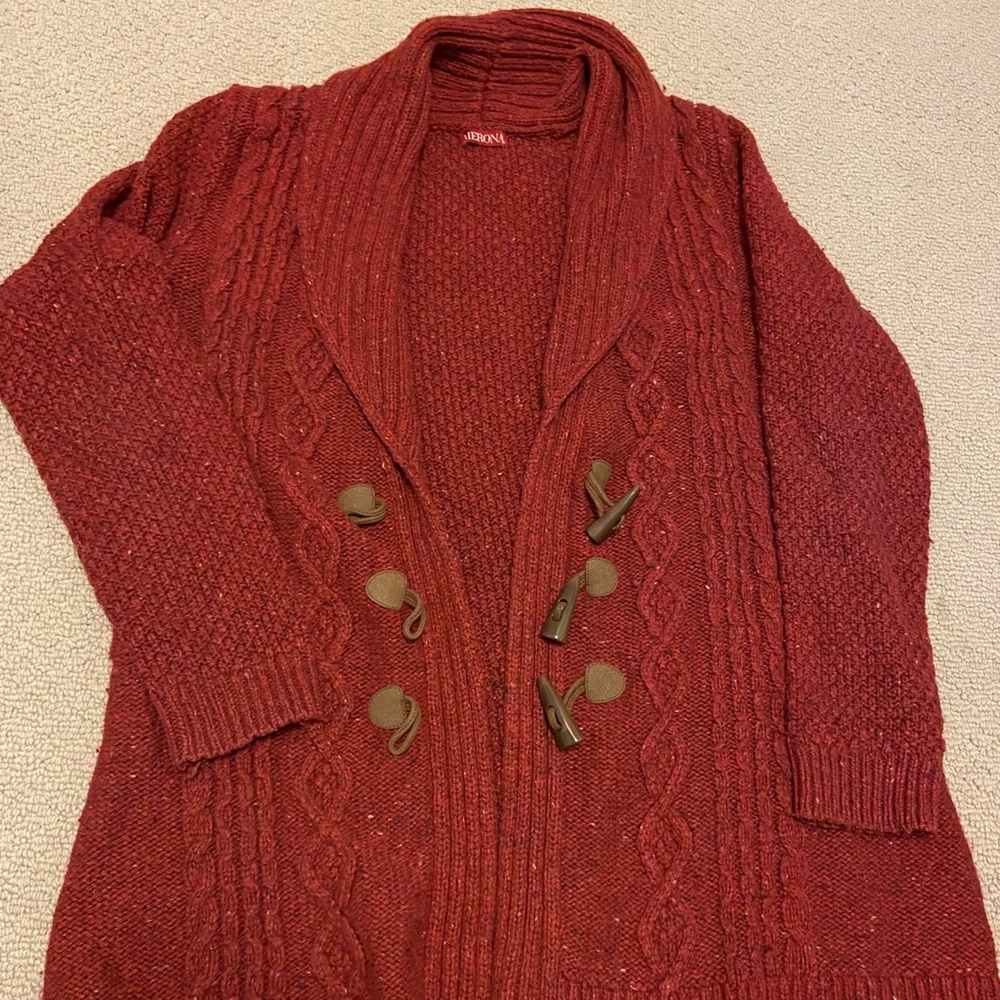 Red Knit Sweater